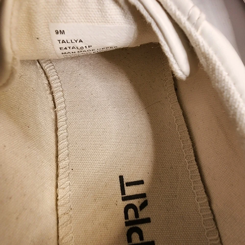 Esprit White Sneakers Womens Casual Lace Up‎ Comfortable Stylish Shoes